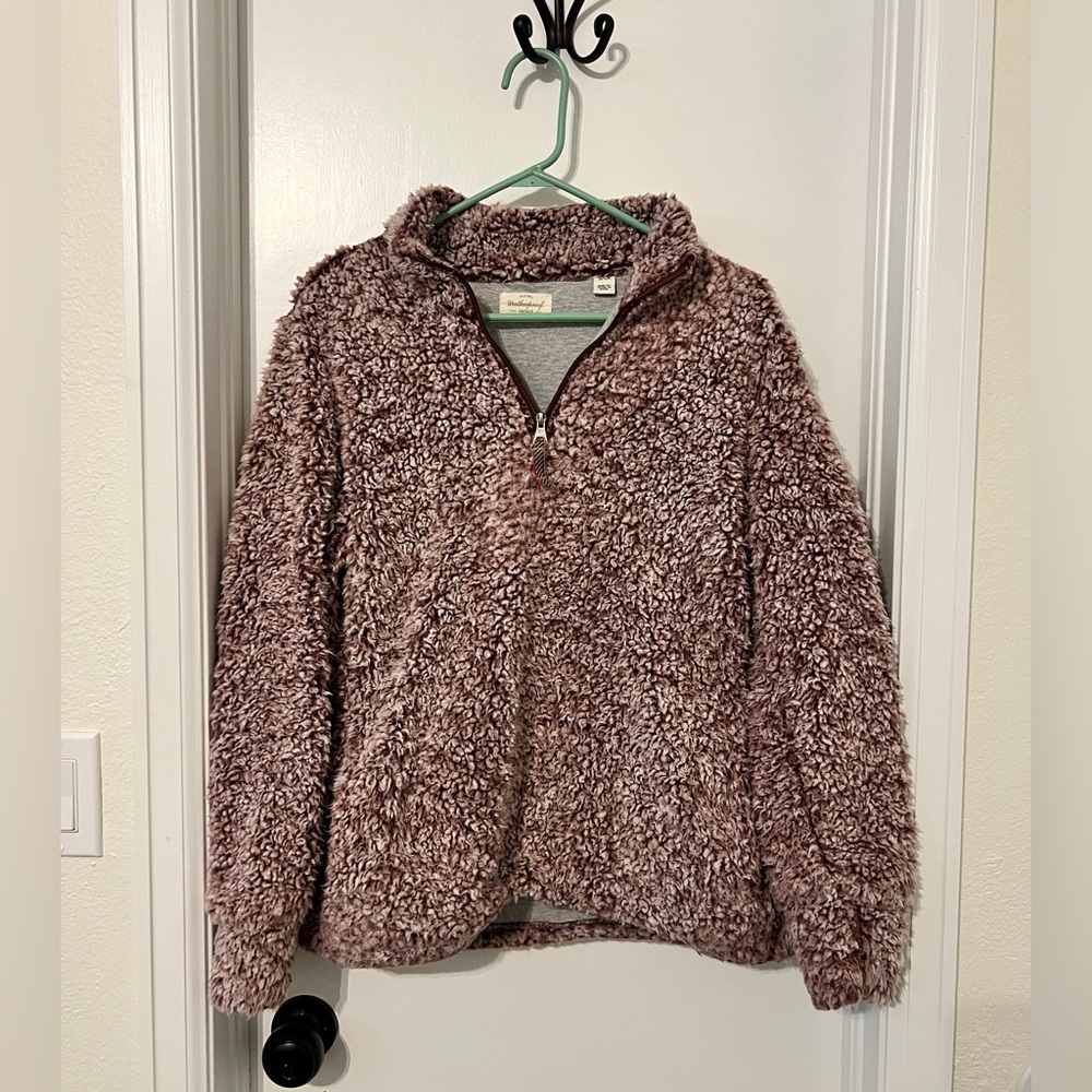 Weatherproof quarter zip pullover - small